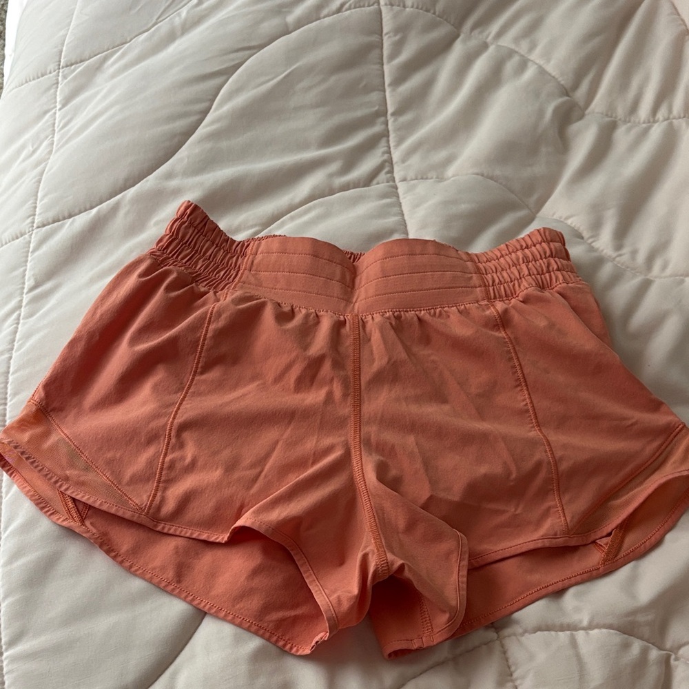 lululemon athletica Peach Athletic Shorts